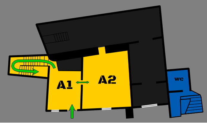 bâtiment A - plan du RdC